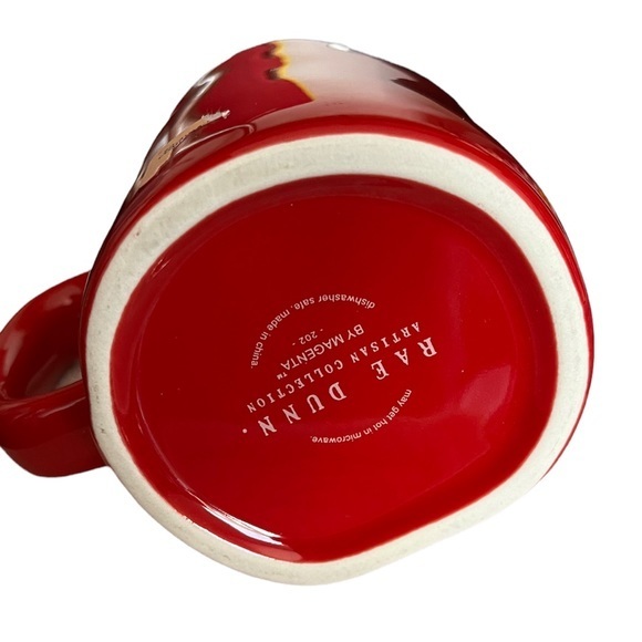 Rae Dunn Red JOY Mug - NWT - Picture 3 of 4